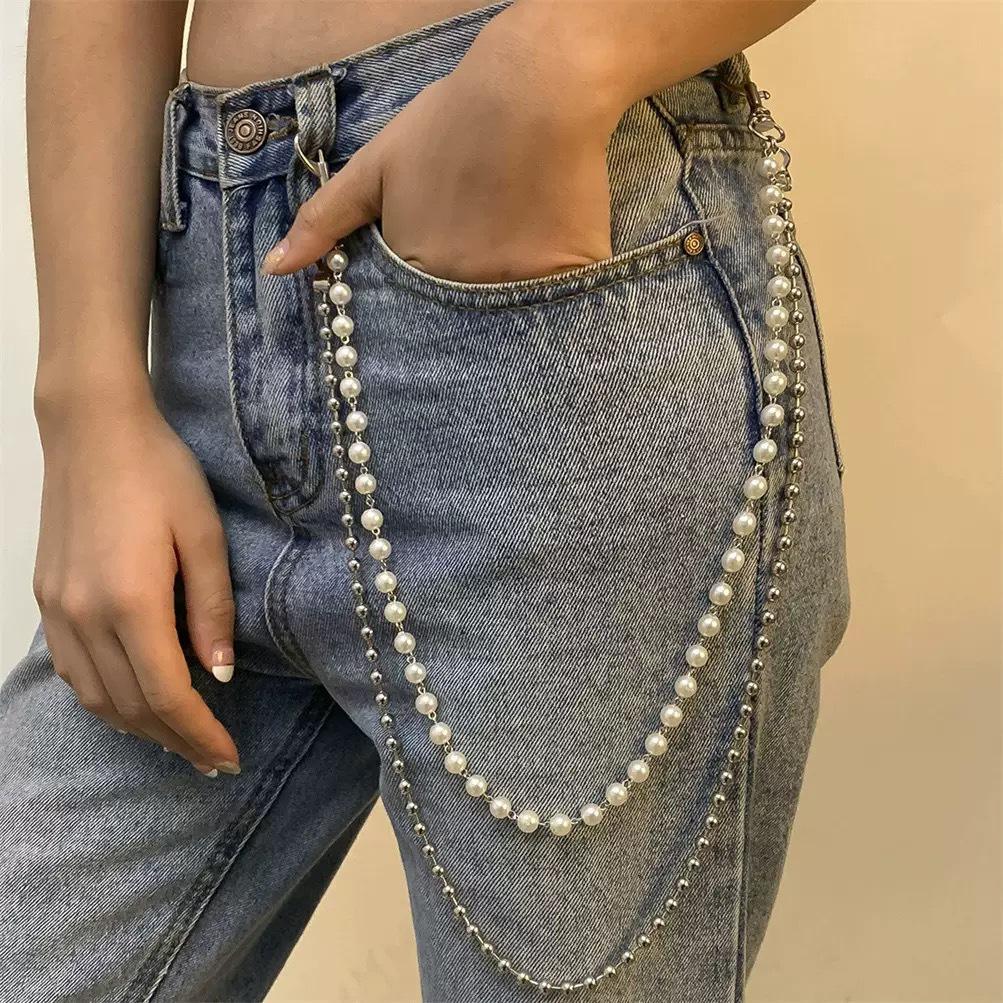 Pearl Pant Chain Belt for Women - Stylish Ins-Inspired Waist Accessory for Jeans & Skirts
Pearl Pant Chain Belt for Women - Stylish Ins-Inspired Waist Accessory for Jeans & Skirts