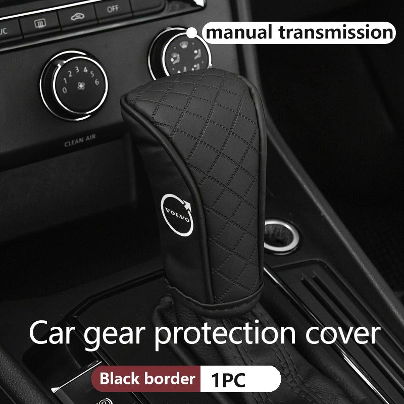 Car Gear Shift Cover Leather Shift Lever Gearbox Knob Protector For Volvo AWD V50 S60 XC60 S40 XC40 XC90 V60 S80 S90 V90 C30
Car Gear Shift Cover Leather Shift Lever Gearbox Knob Protector For Volvo AWD V50 S60 XC60 S40 XC40 XC90 V60 S80 S90 V90 C30