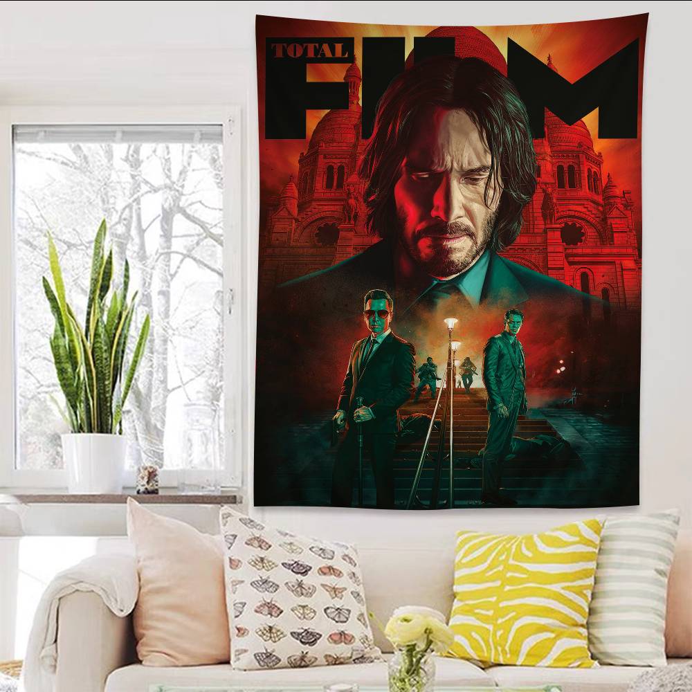 John Wick Movie DIY Wall Tapestry Art Science Fiction Room Home Decor Wall Art Decor 74x94cm(29x37in)
John Wick Movie DIY Wall Tapestry Art Science Fiction Room Home Decor Wall Art Decor 74x94cm(29x37in)