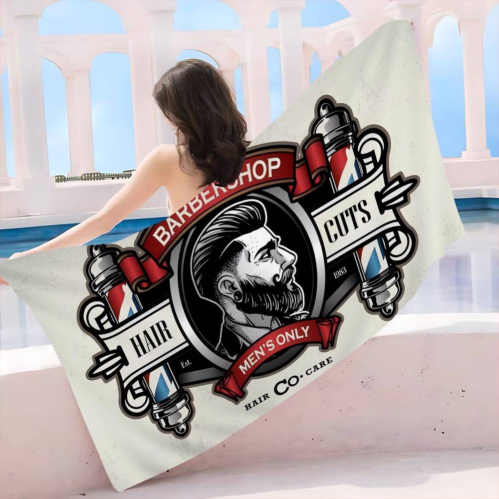 Vintage Sign Expert Barber Shop Big Microfiber Beach Towels Quick Dry Towel Sand Towels Pool Towel for Travel Swim Pool Yoga W40*H60(CM)
Vintage Sign Expert Barber Shop Big Microfiber Beach Towels Quick Dry Towel Sand Towels Pool Towel for Travel Swim Pool Yoga W40*H60(CM)