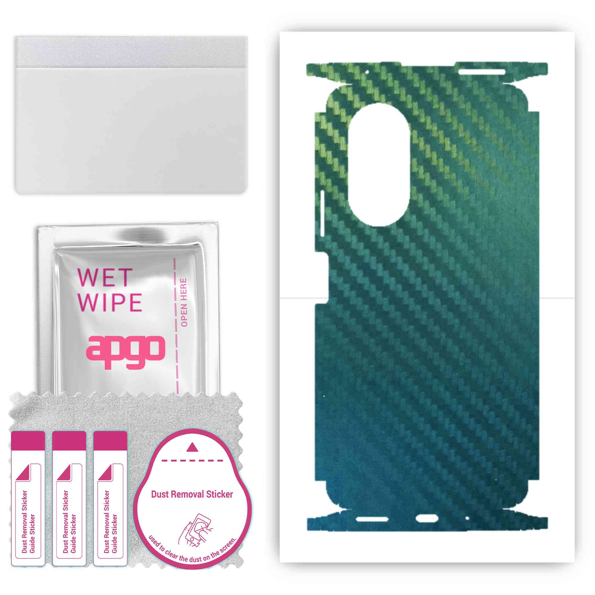 apgo Protective Skin Sticker for the back+sides compatible with Honor 50 SE, Full Wrap Film, Foil, Vinyl - Pattern Carbon Chameleon CAKA1
apgo Protective Skin Sticker for the back+sides compatible with Honor 50 SE, Full Wrap Film, Foil, Vinyl - Pattern Carbon Chameleon CAKA1