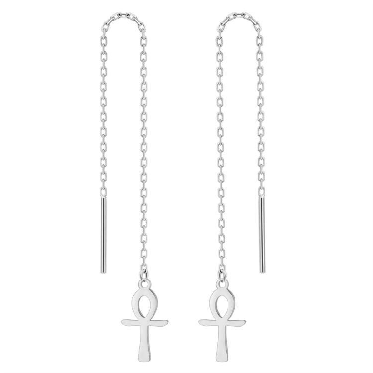 Practical Stainless Steel Earrings With Contemporary Symbol Pendant Suitable For Any Occasion
Practical Stainless Steel Earrings With Contemporary Symbol Pendant Suitable For Any Occasion