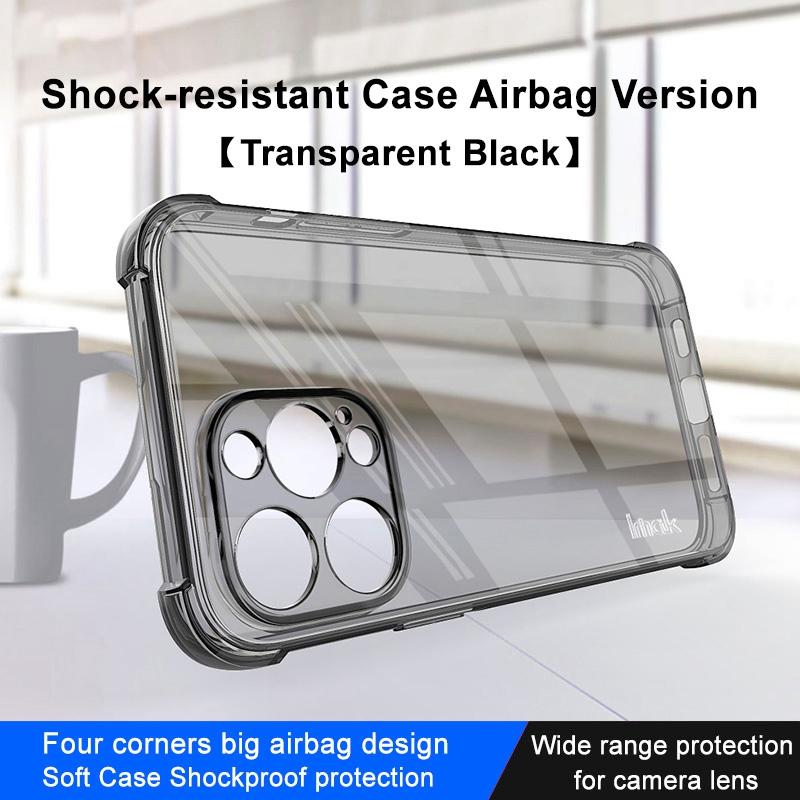 IMAK For iPhone 14 Pro Airbag Reinforced Corner TPU Phone Cover Anti-collision Case Transparent
IMAK For iPhone 14 Pro Airbag Reinforced Corner TPU Phone Cover Anti-collision Case Transparent