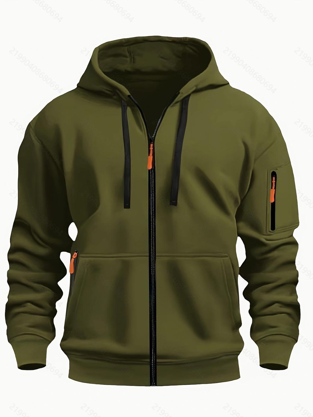 Men s European Size Velvet-Lined Hooded Jacket with Zipper & Pockets – Long Sleeve, Autumn/Winter Fashionable Outerwear XXL армия зеленый
Men s European Size Velvet-Lined Hooded Jacket with Zipper & Pockets – Long Sleeve, Autumn/Winter Fashionable Outerwear XXL армия зеленый