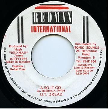 7-дюймовая пластинка U.T DREAD - A So It Go RED0001 Redman Internat 1996 Ямайка Регги, Ска и Даб Б/У
7-дюймовая пластинка U.T DREAD - A So It Go RED0001 Redman Internat 1996 Ямайка Регги, Ска и Даб Б/У