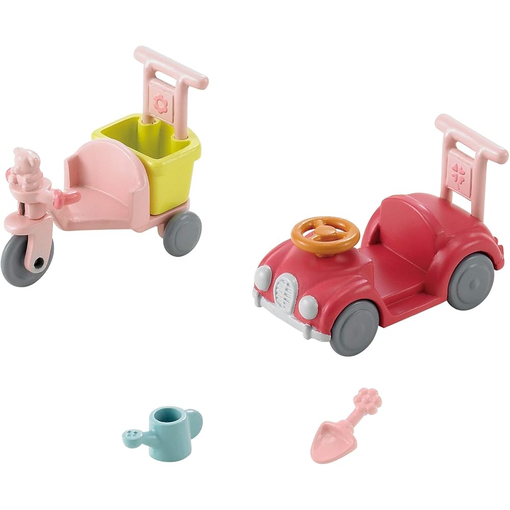 Sylvanian Families EPOCH Tricycle and Car Set ST Mark Certified Toy for Dollhouse Ages 3 and Up
Sylvanian Families EPOCH Tricycle and Car Set ST Mark Certified Toy for Dollhouse Ages 3 and Up