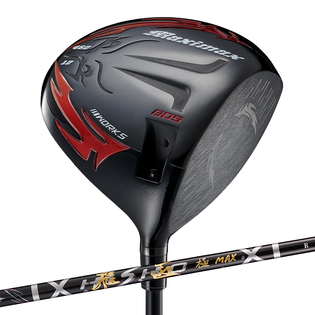 Драйвер WORKS GOLF Variable Maximax Black Series II, вал Hisho, GokuMAX, 46 дюймов, 10 градусов, Жесткость S, Для правой руки
Драйвер WORKS GOLF Variable Maximax Black Series II, вал Hisho, GokuMAX, 46 дюймов, 10 градусов, Жесткость S, Для правой руки
