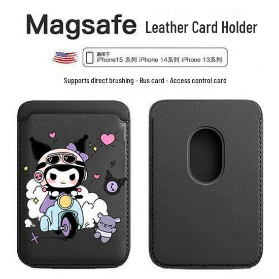 Chrome Motorcycle Garage MAGSafe Leather Card Holder for Apple Phones Single Card Holder
Chrome Motorcycle Garage MAGSafe Leather Card Holder for Apple Phones Single Card Holder