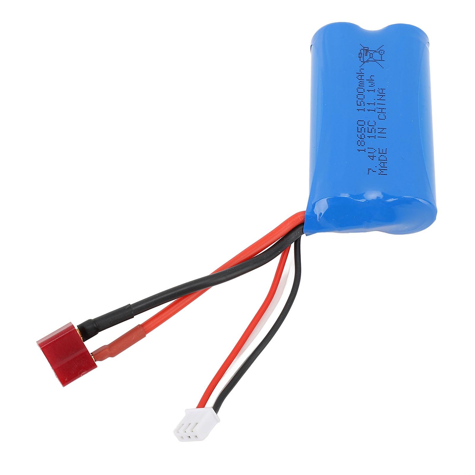 RC Car Battery 7.4V Overcharge Protection 1500mAh 15C RC Car Battery With T Plug for WLtoys 12428 12423
RC Car Battery 7.4V Overcharge Protection 1500mAh 15C RC Car Battery With T Plug for WLtoys 12428 12423