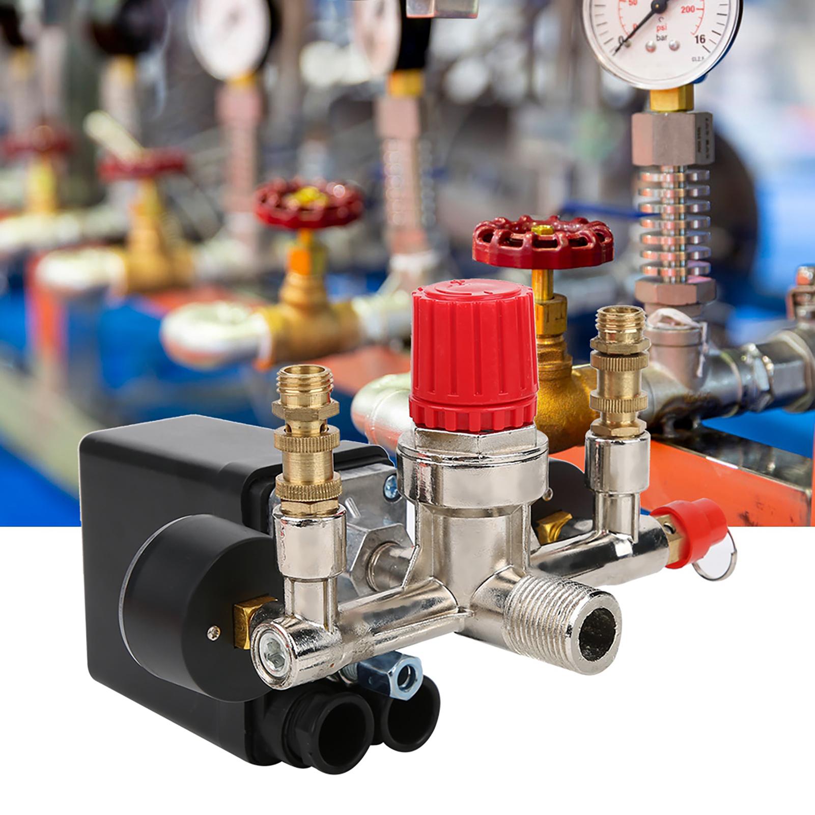 Air Compressor Switch Pump Accessories Pressure Controller Regulator Assembly for Bama Bracket
Air Compressor Switch Pump Accessories Pressure Controller Regulator Assembly for Bama Bracket