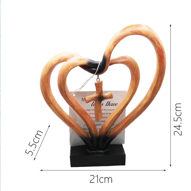 1pcs Heart Desktop Ornament Modern Simple Home Office Table Decoration Resin Craft Valentine s Day Gift коричневий
1pcs Heart Desktop Ornament Modern Simple Home Office Table Decoration Resin Craft Valentine s Day Gift коричневий