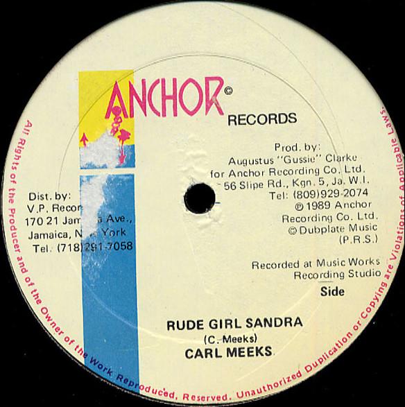 12inch Record CARL MEEKS ADMIRAL TIBET Rude Girl Sandra Give Us The Oppo NONE ANCHOR RECORDS 1989 US Reggae Ska Dub Used
12inch Record CARL MEEKS ADMIRAL TIBET Rude Girl Sandra Give Us The Oppo NONE ANCHOR RECORDS 1989 US Reggae Ska Dub Used