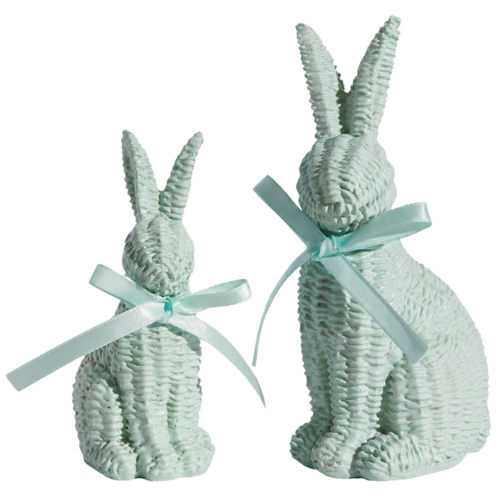 Easter Bunny Decorative Figurine Set Of Two Holiday Tabletop Spring Home Decor One Size зелений
Easter Bunny Decorative Figurine Set Of Two Holiday Tabletop Spring Home Decor One Size зелений