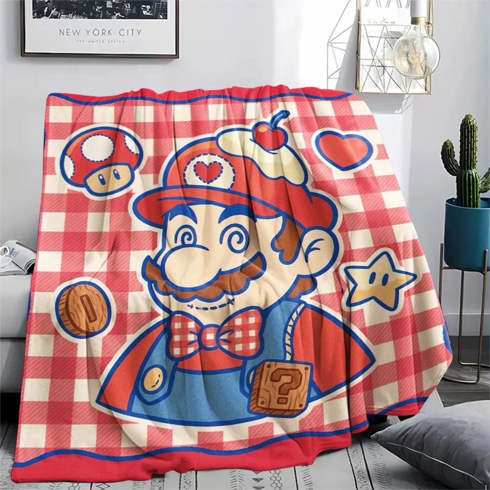 Super Mario Print Flannel Blanket, Ultra Soft High Quality All Seasons Warm Throw, Home Decor Cozy Blanket, Perfect Christmas Gift 80cm x 120cm
Super Mario Print Flannel Blanket, Ultra Soft High Quality All Seasons Warm Throw, Home Decor Cozy Blanket, Perfect Christmas Gift 80cm x 120cm