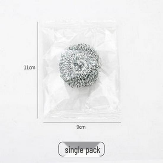 Stainless Steel Scrubbing Ball with Handle - Durable Kitchen & Pot Cleaner
Stainless Steel Scrubbing Ball with Handle - Durable Kitchen & Pot Cleaner