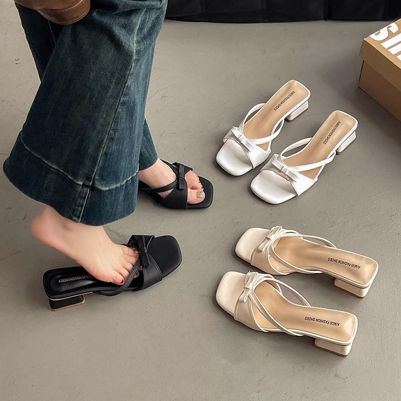Evening wind French square head bow one-word slippers women s spring and summer new high-end outer wear with skirt cool slippers 35 чёрный
Evening wind French square head bow one-word slippers women s spring and summer new high-end outer wear with skirt cool slippers 35 чёрный