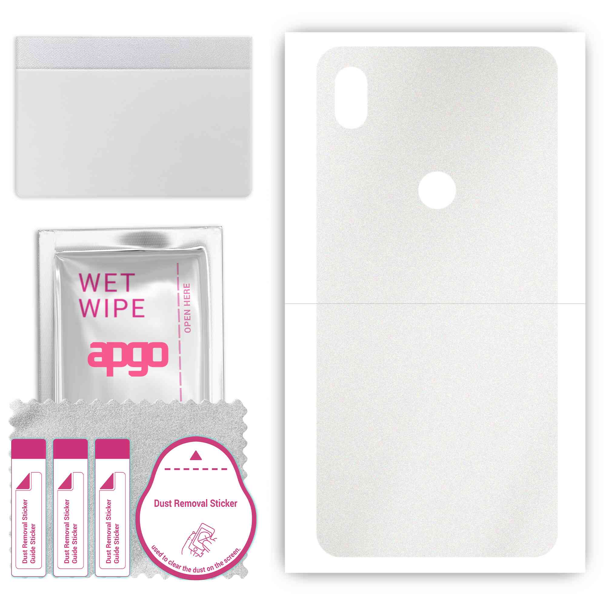apgo Protective Skin Sticker for the back compatible with Alcatel Lumos, Wrap Film, Foil, Vinyl - Pattern Matte Transparent
apgo Protective Skin Sticker for the back compatible with Alcatel Lumos, Wrap Film, Foil, Vinyl - Pattern Matte Transparent