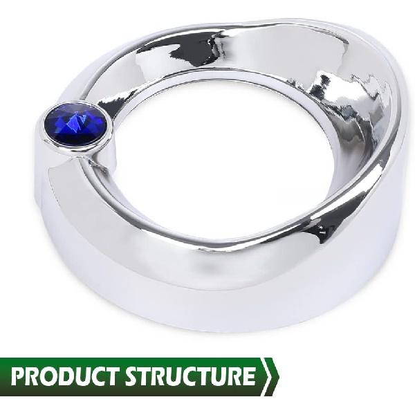 Крышка датчика GRAND ORANGE совместима со старым Freightliner Century Jewel Visor 2 3/8 Chrome Plastic Blue синий
Крышка датчика GRAND ORANGE совместима со старым Freightliner Century Jewel Visor 2 3/8 Chrome Plastic Blue синий