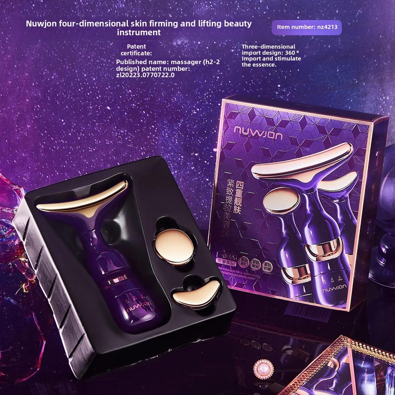 Beauty Introducer Многофункциональный одно-тело Трех-тело Лифтинг Укрепляющий Массаж лица и шеи Разглаживание носогубных складок Линии шеи Худое лицо фиолетовый
Beauty Introducer Многофункциональный одно-тело Трех-тело Лифтинг Укрепляющий Массаж лица и шеи Разглаживание носогубных складок Линии шеи Худое лицо фиолетовый