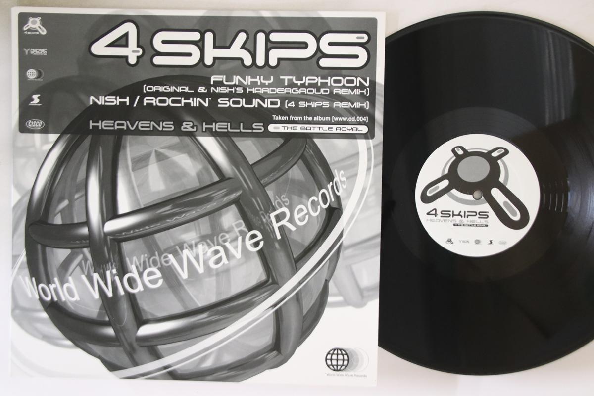12inch Record 4 SKIPS Funky Typhoon WWW12003 WORLD WIDE WAVE Japan Japanese Club Dance Used
12inch Record 4 SKIPS Funky Typhoon WWW12003 WORLD WIDE WAVE Japan Japanese Club Dance Used