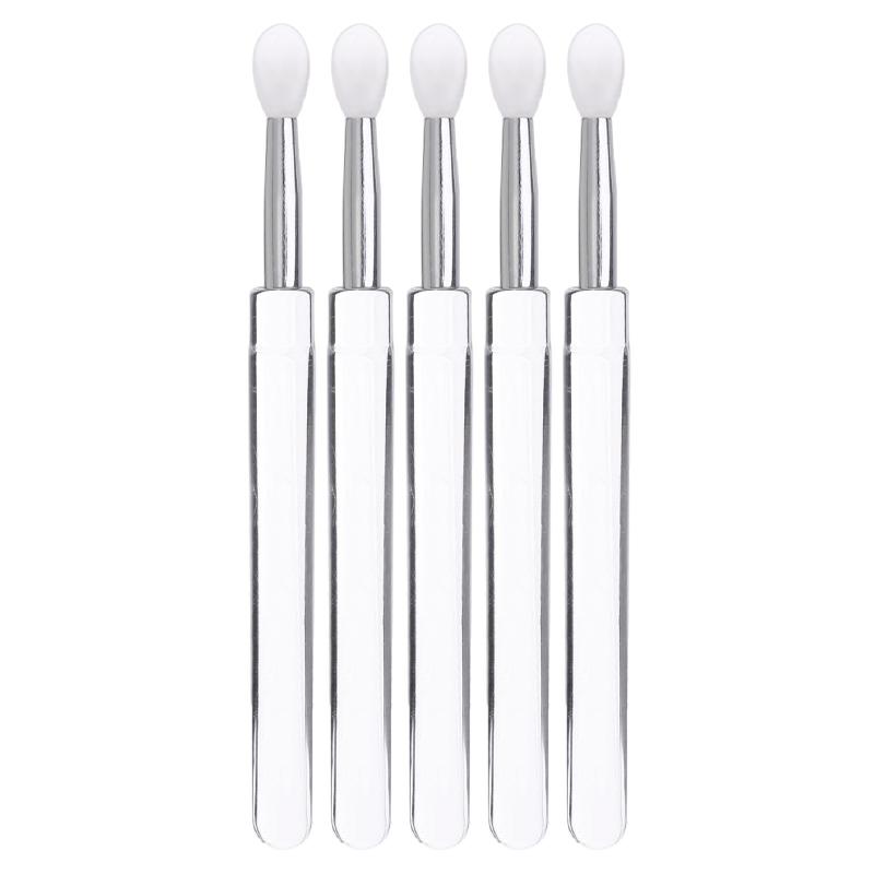 5-50pcs Transparent Silicone Nail Art Applicator Sticks Easy-Daub Pigment Brushes Glitter Powder Chrome Pigment Makeup Brush
5-50pcs Transparent Silicone Nail Art Applicator Sticks Easy-Daub Pigment Brushes Glitter Powder Chrome Pigment Makeup Brush