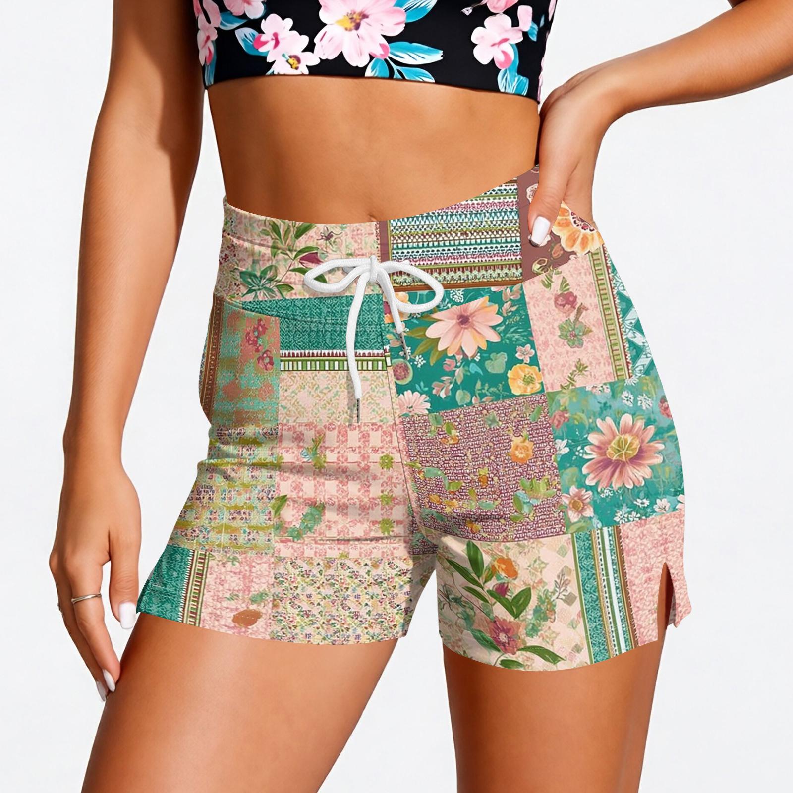 Women’s Drawstring Waist Patchwork Print Shorts Casual Lightweight Elastic Waistband Summer Lounge Shorts L армия зеленый
Women’s Drawstring Waist Patchwork Print Shorts Casual Lightweight Elastic Waistband Summer Lounge Shorts L армия зеленый