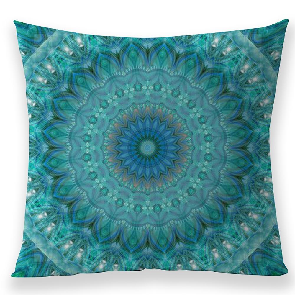 Бохо Мандала наволочка сиденье диван спальня гостиная наволочка домашний декор подарок автомобильный декор аксессуары орнамент 40x40cm