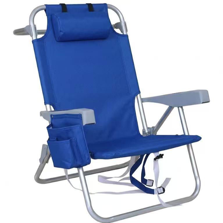 Two-in-One Folding Backpack Chair & Recliner with 5-Position Adjustable Backrest and Ice Pack.
Two-in-One Folding Backpack Chair & Recliner with 5-Position Adjustable Backrest and Ice Pack.