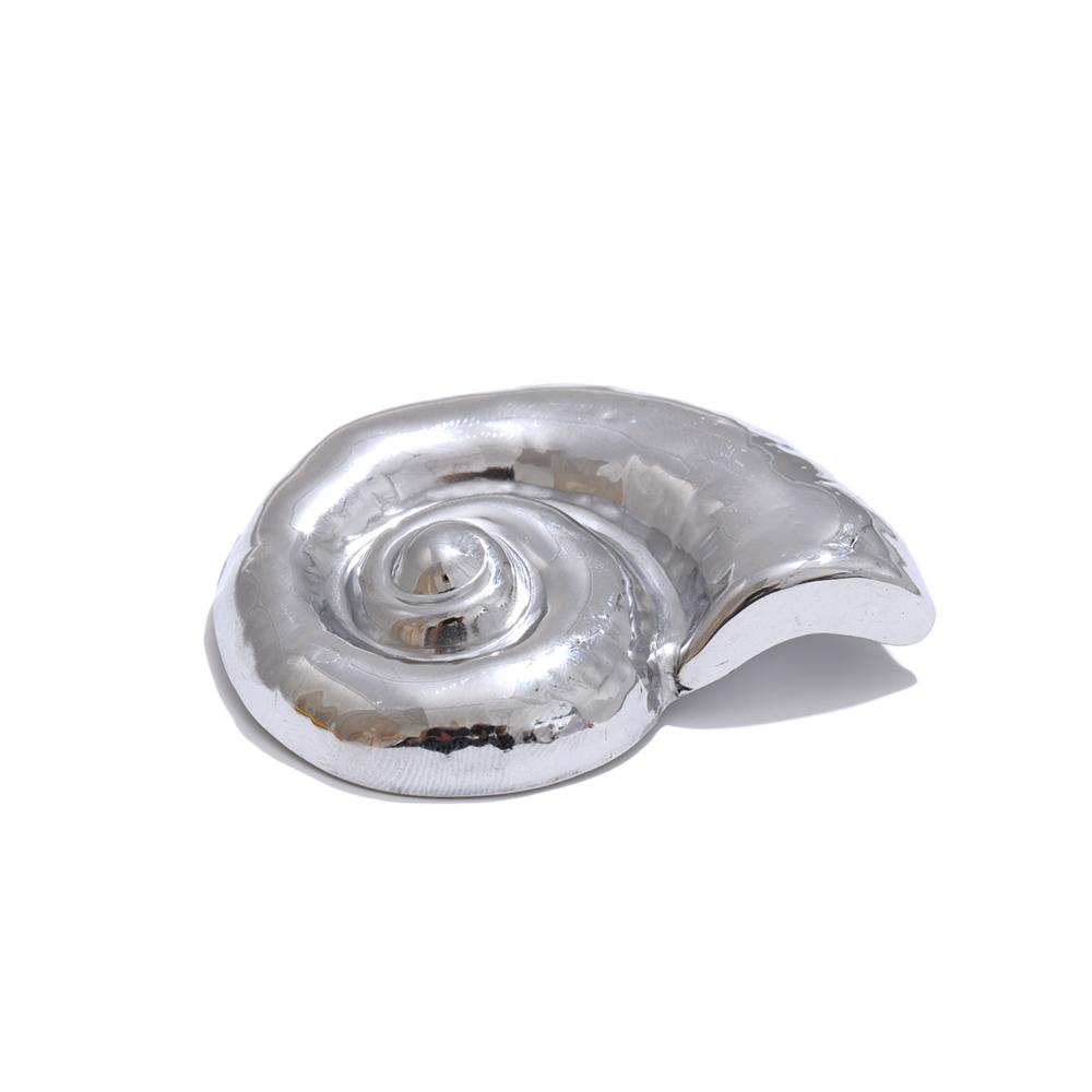Yhpup Ocean Style Stainless Steel Metal Conch Brooch Pin Unisex Jewelry Wholesale Trending Accessories Bijoux Waterproof
Yhpup Ocean Style Stainless Steel Metal Conch Brooch Pin Unisex Jewelry Wholesale Trending Accessories Bijoux Waterproof
