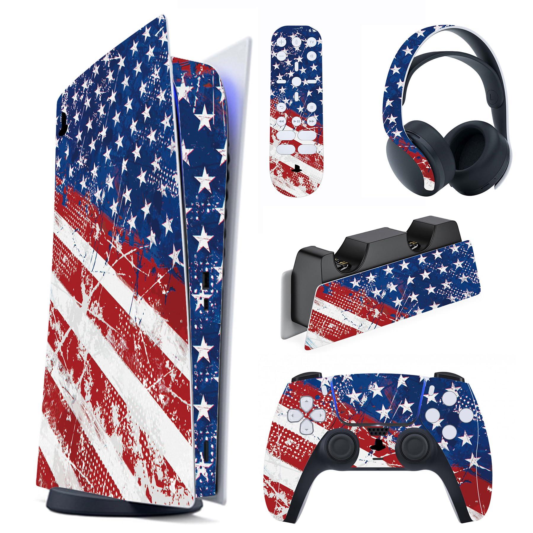 PlayVital Sticker sticker for ps5 console sticker vinyl sticker for ps5 controller charging station headset remote control US (digital version), & & &
PlayVital Sticker sticker for ps5 console sticker vinyl sticker for ps5 controller charging station headset remote control US (digital version), & & &