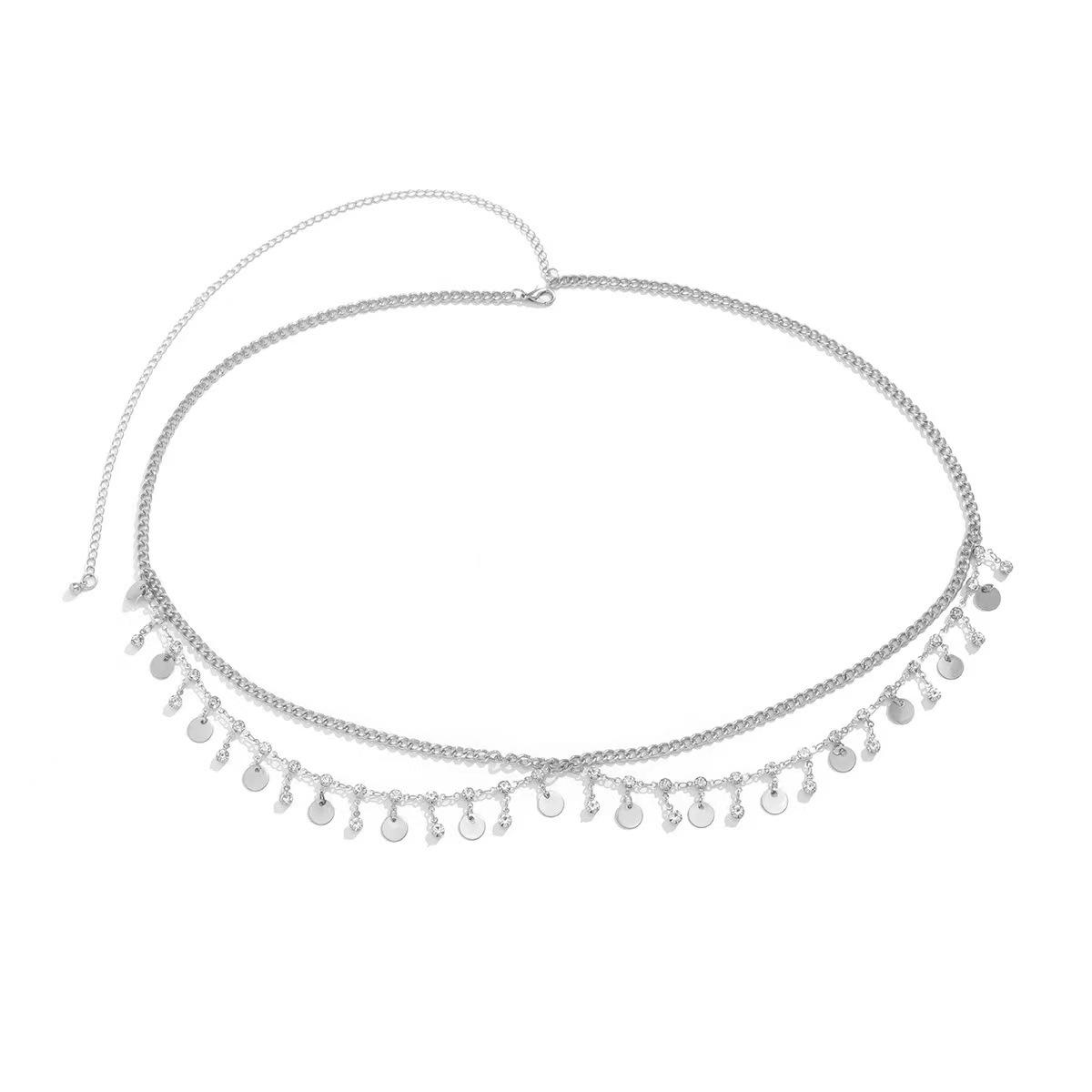 Женская многослойная цепочка для бикини со стразами и кисточкой в виде звезды
Женская многослойная цепочка для бикини со стразами и кисточкой в виде звезды