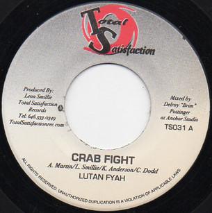 7-дюймовая пластинка LUTAN FYAH / FRAGGA RANKS - Crab Fight / No Doubt TS031 Total Satisfact Ямайка Регги, Ска и Даб Б/У
7-дюймовая пластинка LUTAN FYAH / FRAGGA RANKS - Crab Fight / No Doubt TS031 Total Satisfact Ямайка Регги, Ска и Даб Б/У