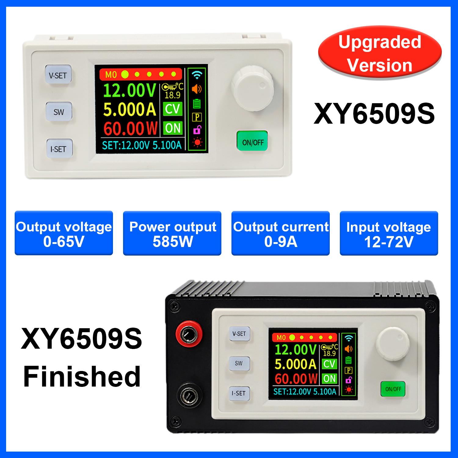 XY6509S CNC DC Regulated Laboratory Power Supply 0-65V 585W Buck Converter Color Screen Adjustable Voltage Current Regulator
XY6509S CNC DC Regulated Laboratory Power Supply 0-65V 585W Buck Converter Color Screen Adjustable Voltage Current Regulator