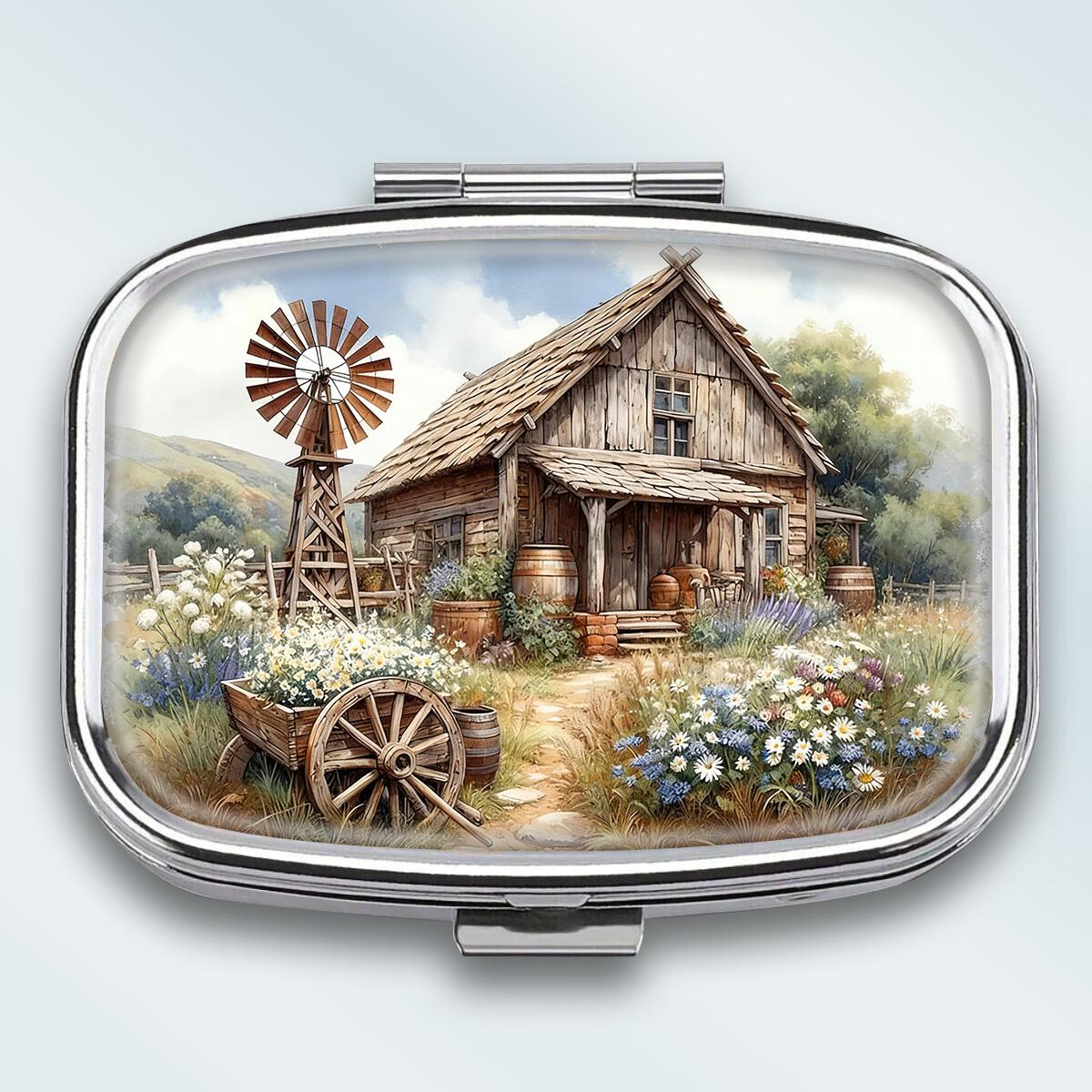 Portable Pill Box with 2 Compartments, Mini Metal Medicine Organizer Case, Cute Printed Pill Container for Vitamins, Pills, Jewelry, Travel, Daily Use різнокольоровий
Portable Pill Box with 2 Compartments, Mini Metal Medicine Organizer Case, Cute Printed Pill Container for Vitamins, Pills, Jewelry, Travel, Daily Use різнокольоровий