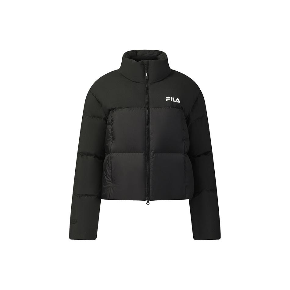 Fila Оригинальная RGB Красочная Мода Классическая Простая Ретро Личность Трендовая Повседневная Универсальная Теплая Удобная Водонепроницаемая Пуховая Куртка F11W549902FBK M