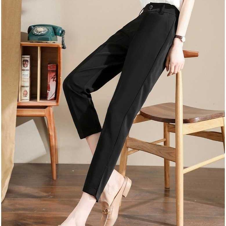 Women s Elegant Apricot High-Leg Slit Cigarette Pants S (85-95 jin) чорний
Women s Elegant Apricot High-Leg Slit Cigarette Pants S (85-95 jin) чорний