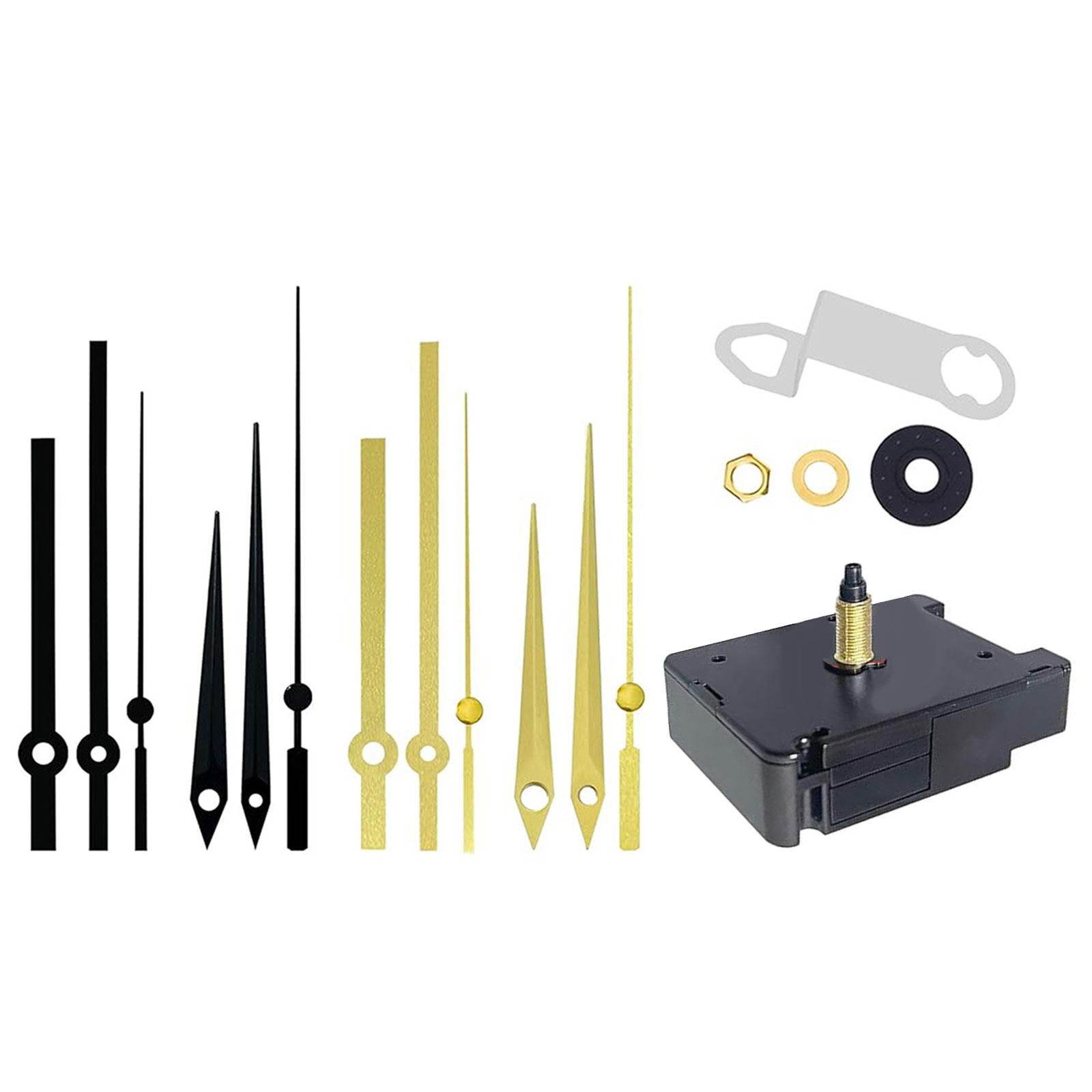 Durability Quiet Clock Movements Mechanism Replacement with Assorted Hands for Home Decoration and Craft Repairs Tool
Durability Quiet Clock Movements Mechanism Replacement with Assorted Hands for Home Decoration and Craft Repairs Tool