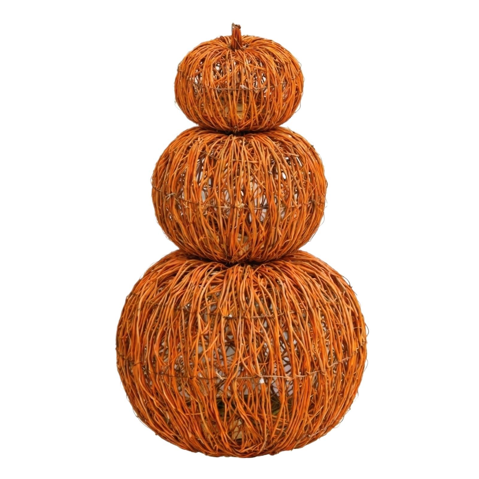 Pumpkin Decorative Ornaments – 3-Piece Set (Detachable; Assembly Required) One Size
Pumpkin Decorative Ornaments – 3-Piece Set (Detachable; Assembly Required) One Size