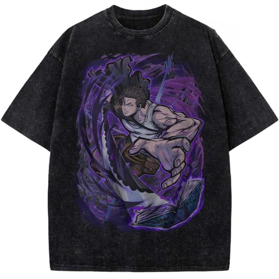 Yami Sukehiro Black Clover Anime Clothing Men Women Oversized Tshirts Casual Washed T Shirt Vintage Cotton Tshirt Harajuku Tops S
Yami Sukehiro Black Clover Anime Clothing Men Women Oversized Tshirts Casual Washed T Shirt Vintage Cotton Tshirt Harajuku Tops S