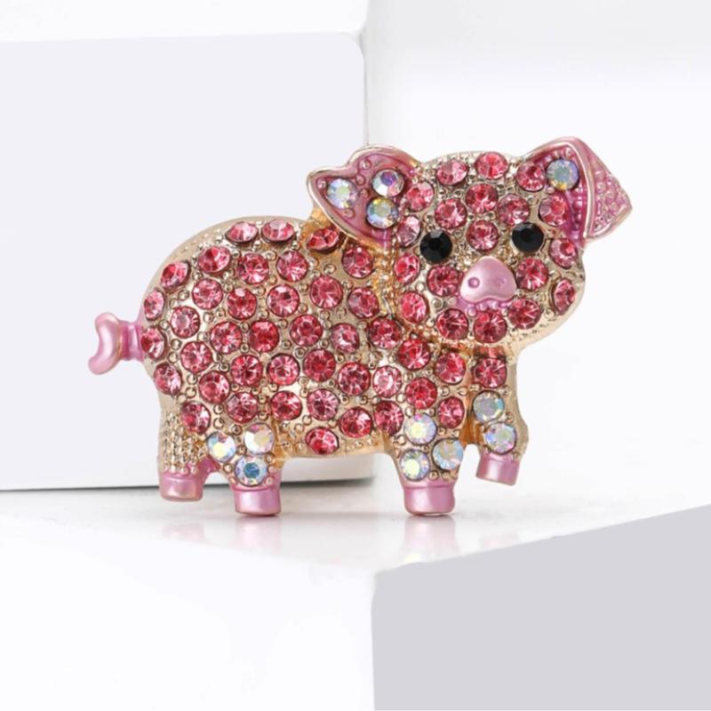 Fashion Rhinestone Animal Pink Pig Brooches Pin Women S Coat Dress Jewelry Accessries Gifts 1pc
Fashion Rhinestone Animal Pink Pig Brooches Pin Women S Coat Dress Jewelry Accessries Gifts 1pc