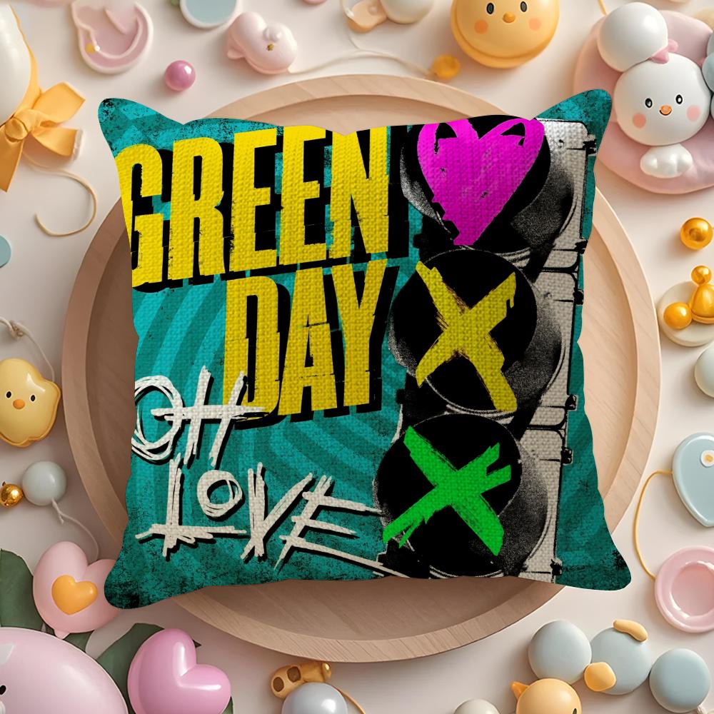 Green Day Pillow Case Pattern Printed Pillowcase For Living Room Sofa Cushion Cover Bedroom Decor 30X30cm
Green Day Pillow Case Pattern Printed Pillowcase For Living Room Sofa Cushion Cover Bedroom Decor 30X30cm