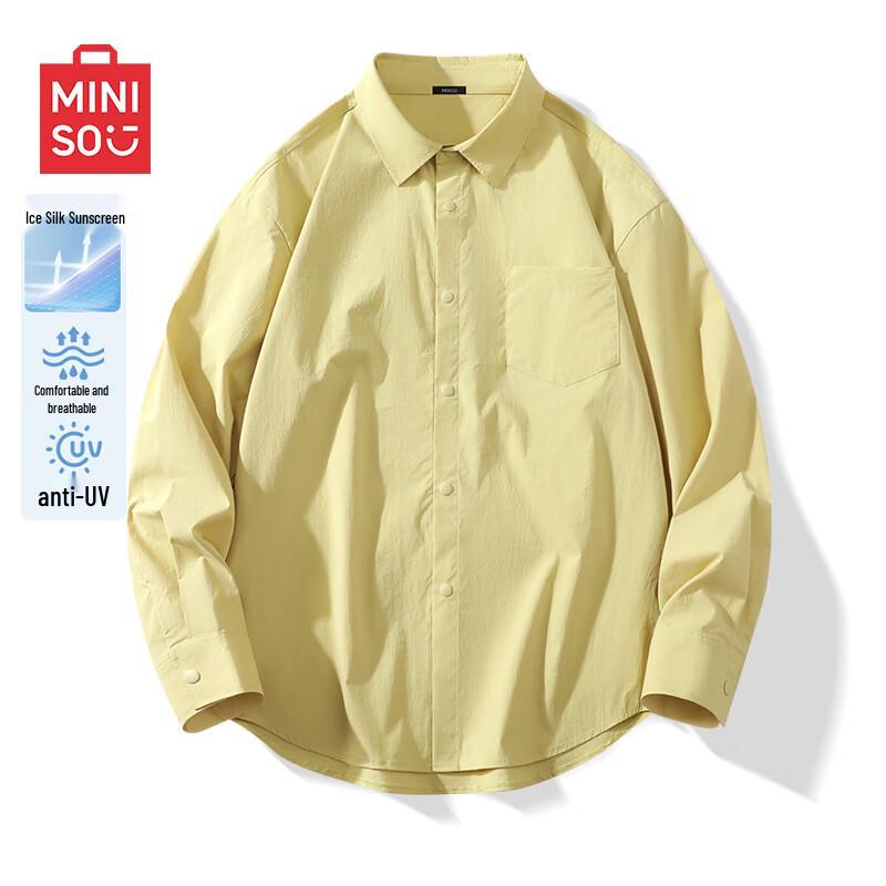 MINISO Men s Sun Protection Breathable Long-Sleeve Casual Shirt 4XL
MINISO Men s Sun Protection Breathable Long-Sleeve Casual Shirt 4XL