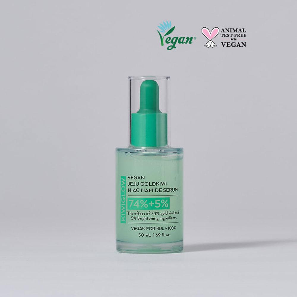 Kiwiglow Vegan Jeju Gold Kiwi Niacinamide Serum 50 мл – Осветляющая и против морщин эссенция
Kiwiglow Vegan Jeju Gold Kiwi Niacinamide Serum 50 мл – Осветляющая и против морщин эссенция