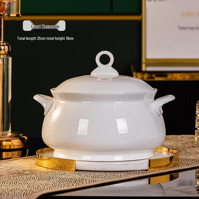 Ruhan Palace Style Ceramic Soup Pot
Ruhan Palace Style Ceramic Soup Pot