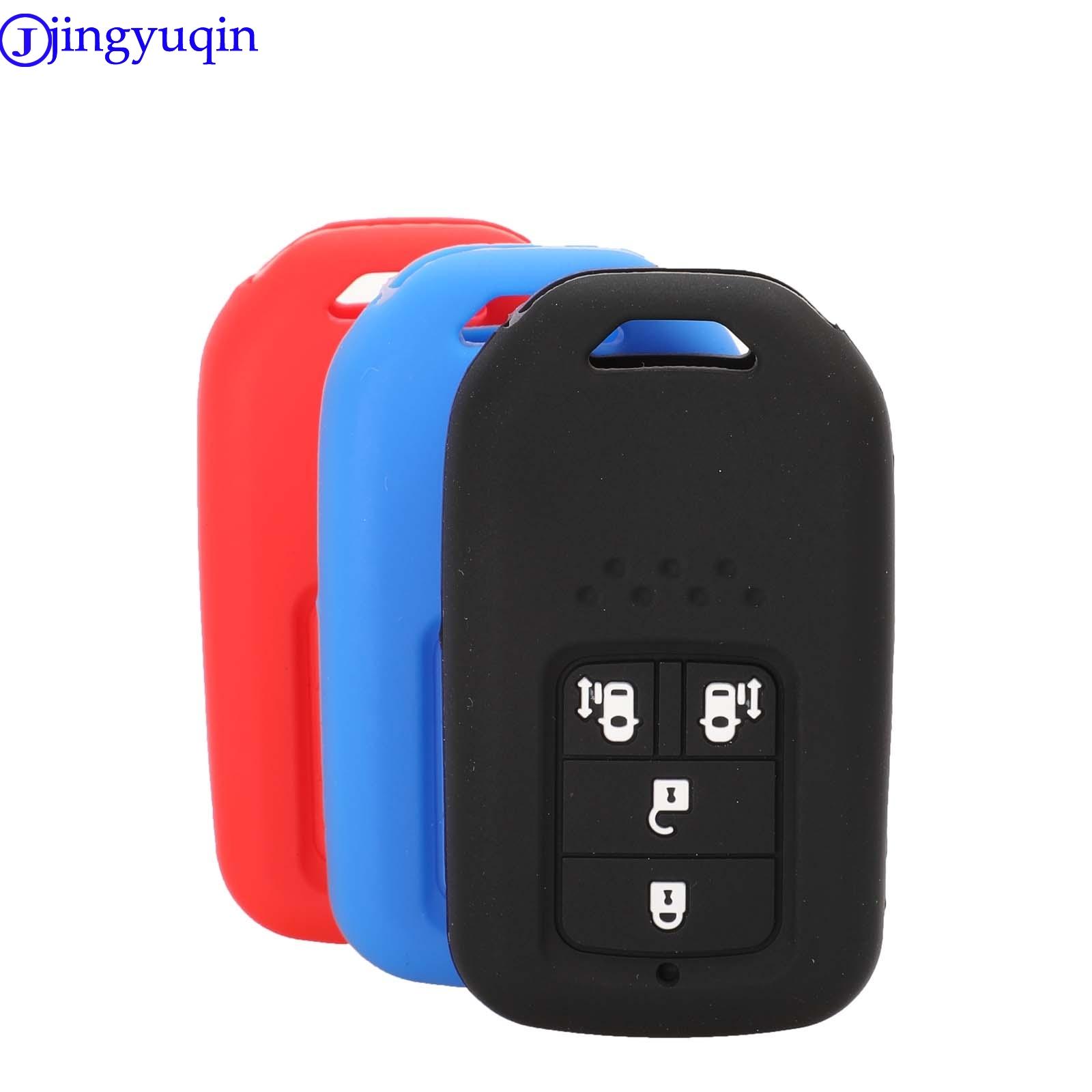 Чехол для автомобильного ключа jingyuqin Remote 4Buttons, силиконовый для Honda 2016 2017 CRV Pilot Accord Civic Fit Freed, бесключевой смарт-ключ чёрный
Чехол для автомобильного ключа jingyuqin Remote 4Buttons, силиконовый для Honda 2016 2017 CRV Pilot Accord Civic Fit Freed, бесключевой смарт-ключ чёрный