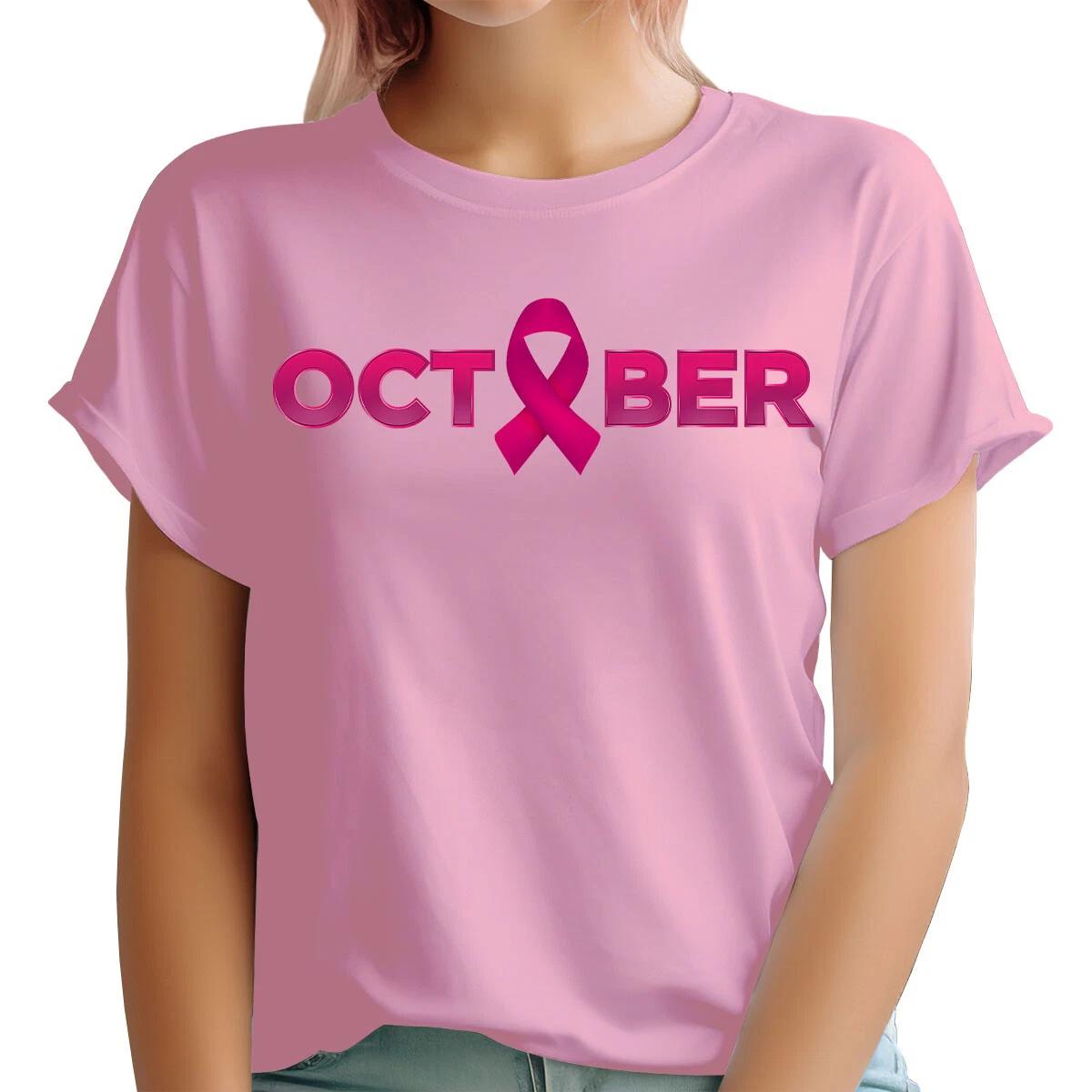 Breast Cancer Awareness Pink Ribbon October 2024 Womens T-Shirt #BC S
Breast Cancer Awareness Pink Ribbon October 2024 Womens T-Shirt #BC S