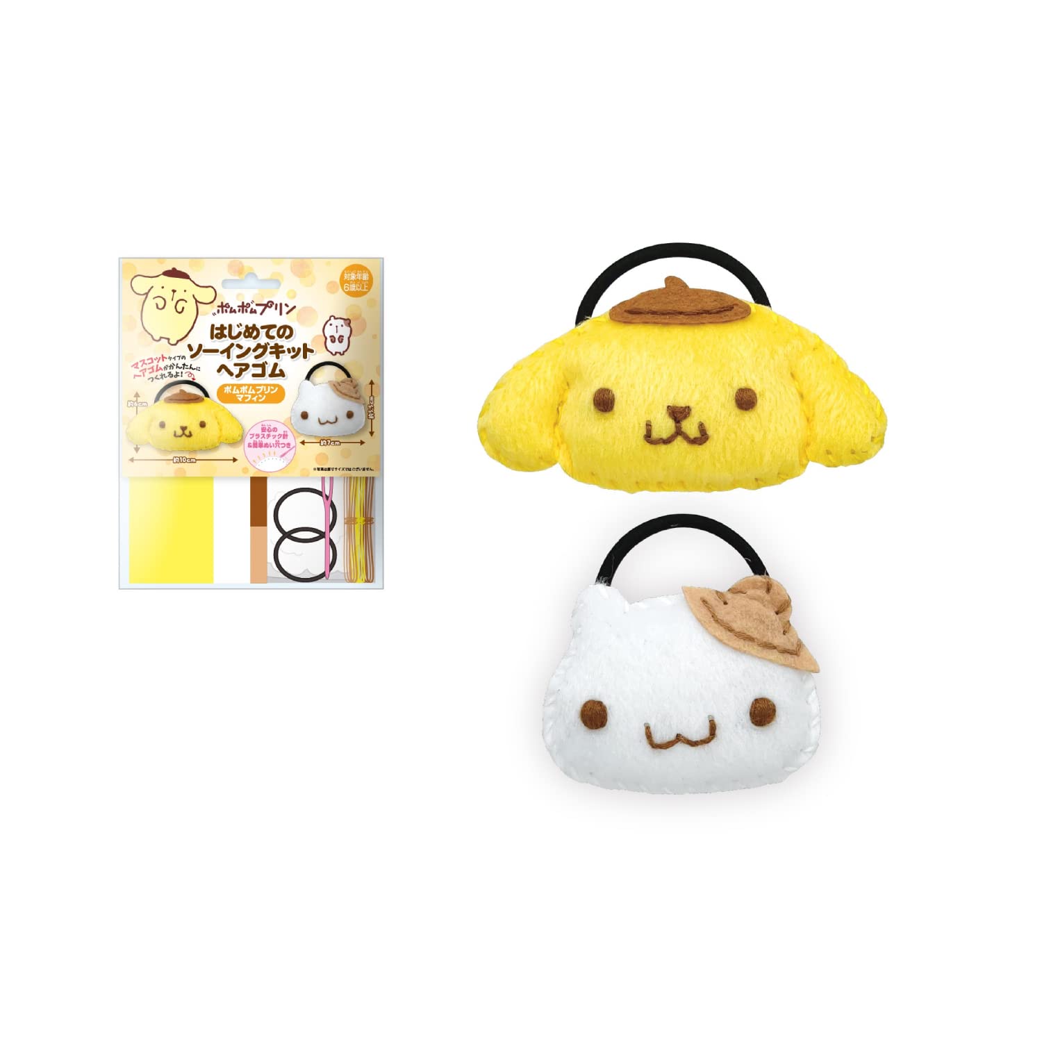 Набор для рукоделия Onoeman Набор для шитья Резинка для волос Pompompurin «Первый маффин»
Набор для рукоделия Onoeman Набор для шитья Резинка для волос Pompompurin «Первый маффин»