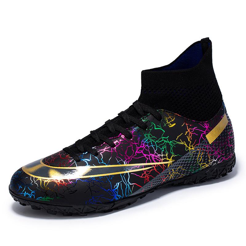 Binbin bird football shoes long broken nails men s and women s high-top shoes outdoor comfortable breathable non-slip fashion training shoes 32
Binbin bird football shoes long broken nails men s and women s high-top shoes outdoor comfortable breathable non-slip fashion training shoes 32