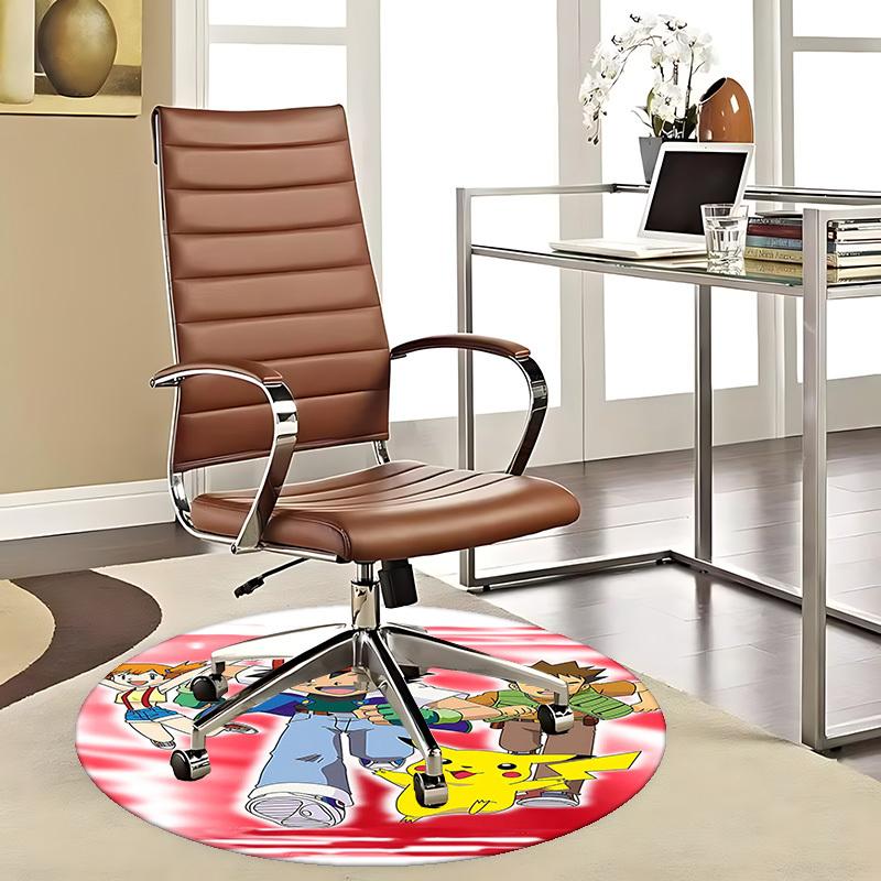 1pc Pokemon Pikachu & Friends Round Carpet - Anime Design Chair Mat for Office, Home Decor, Living Room, Bedroom 80cm
1pc Pokemon Pikachu & Friends Round Carpet - Anime Design Chair Mat for Office, Home Decor, Living Room, Bedroom 80cm
