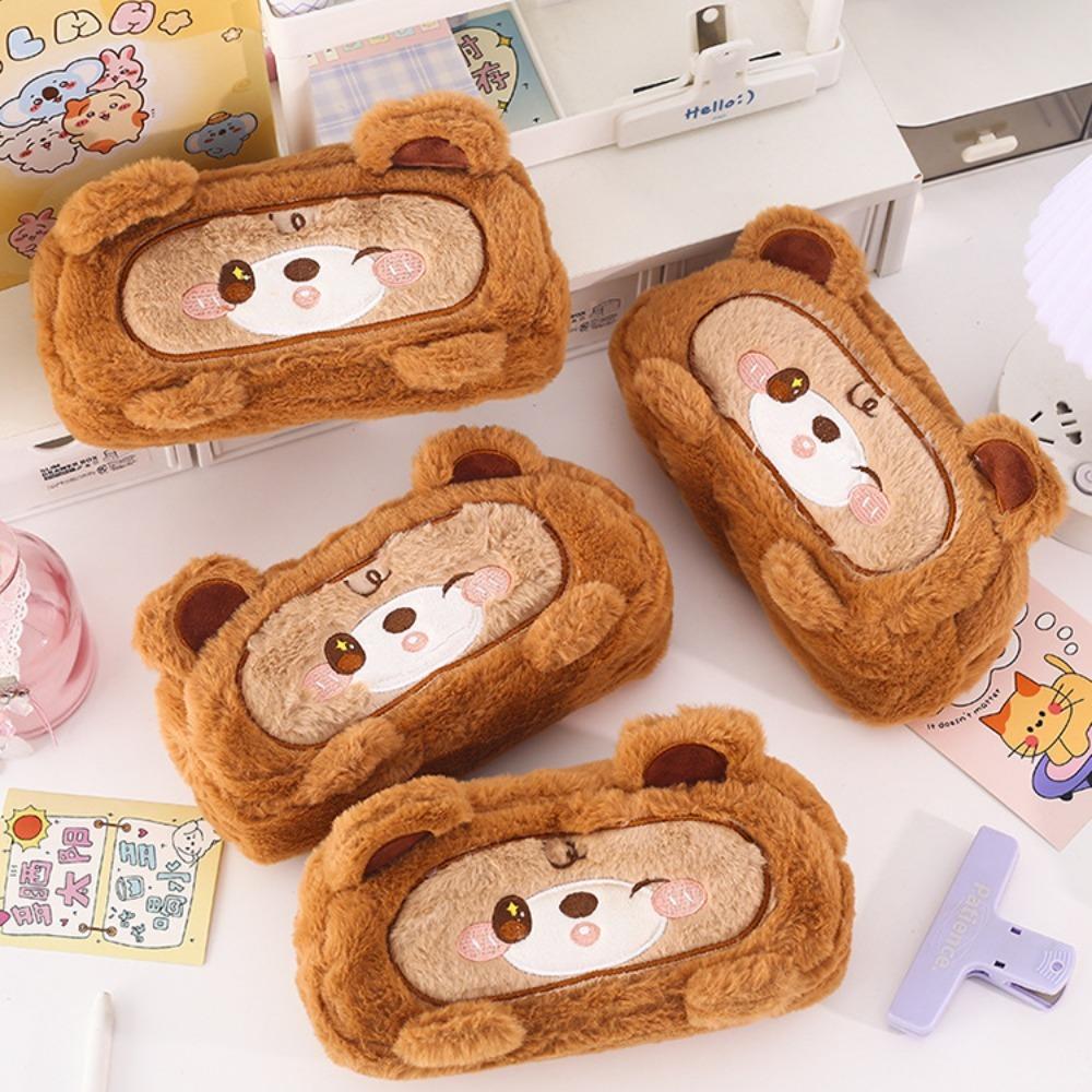 Cartoon Pencil Bag Multi-functional Storage Bag Hot Sale Pen Cases School Office Supplies Bear
Cartoon Pencil Bag Multi-functional Storage Bag Hot Sale Pen Cases School Office Supplies Bear